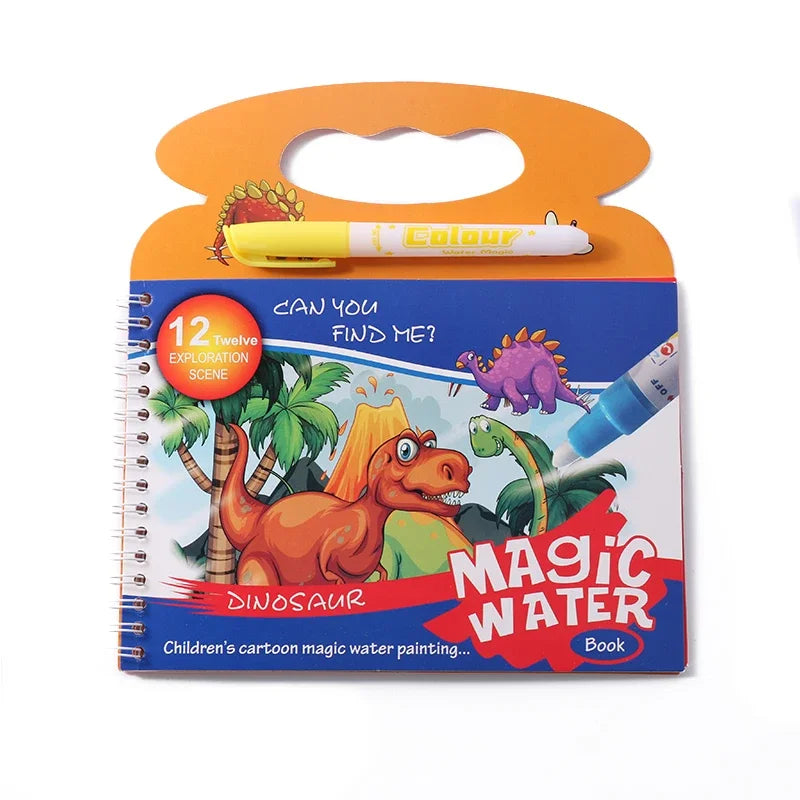 Magic Water Drawing Book