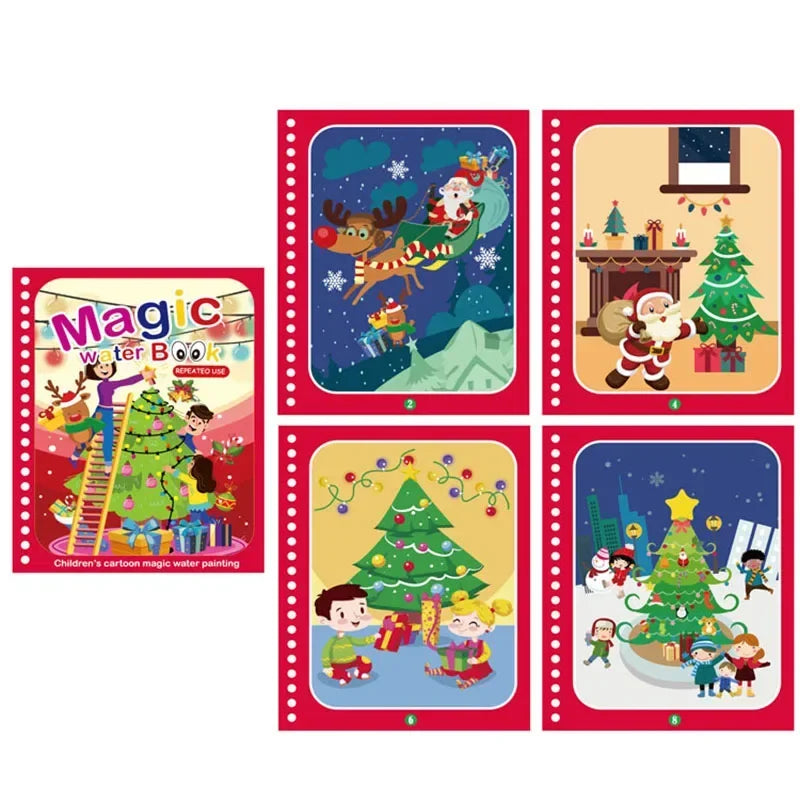 Magic Water Reusable Coloring Kit for Kids
