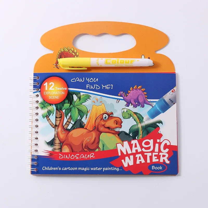 Magic Water Drawing Book