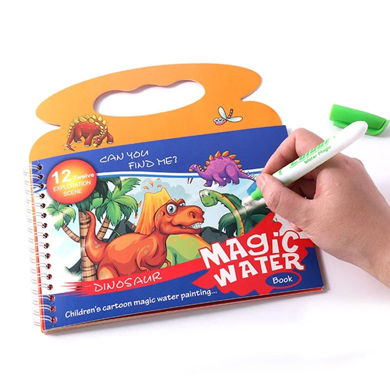 Magic Water Drawing Book