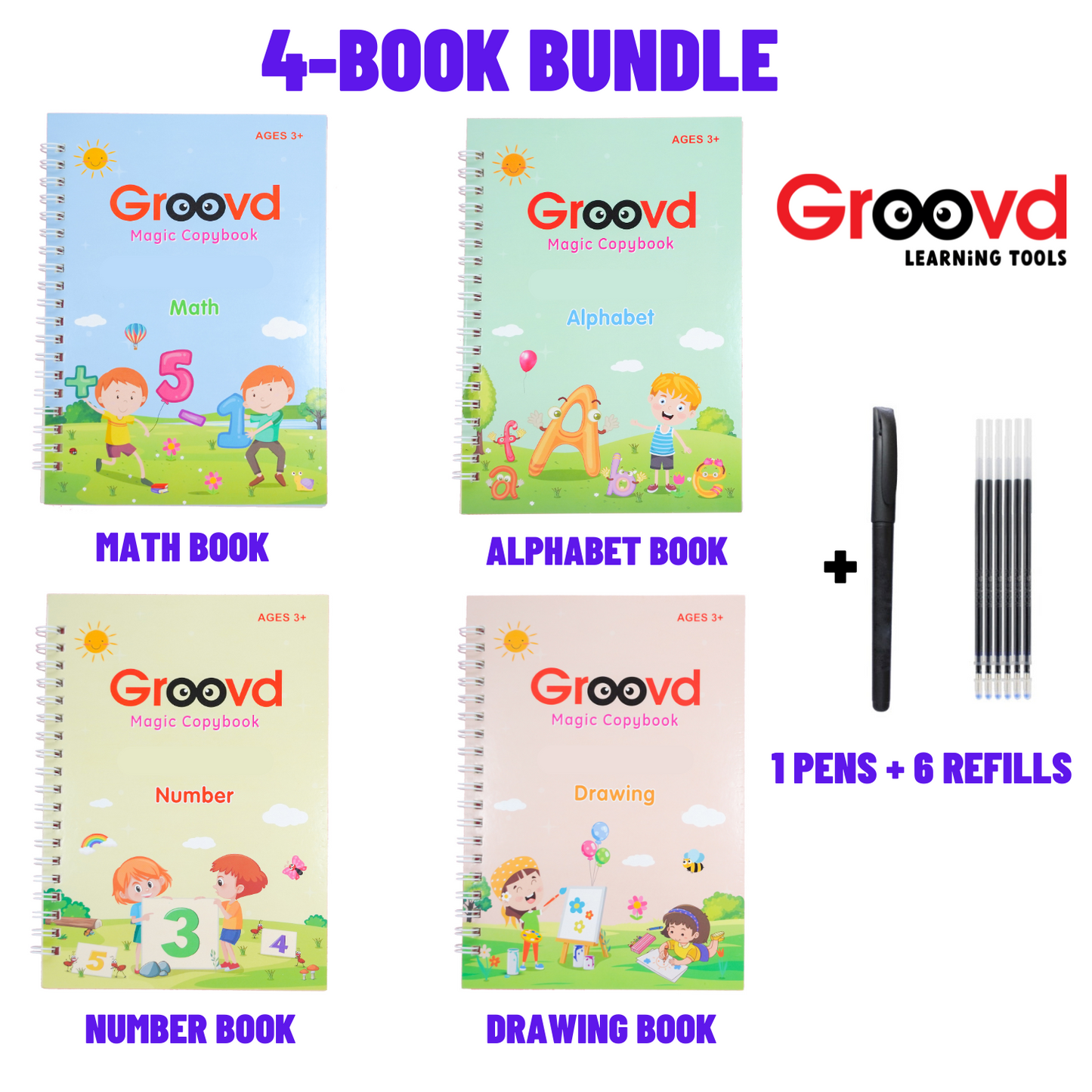 Groovd Magic Re-Usable Copybooks