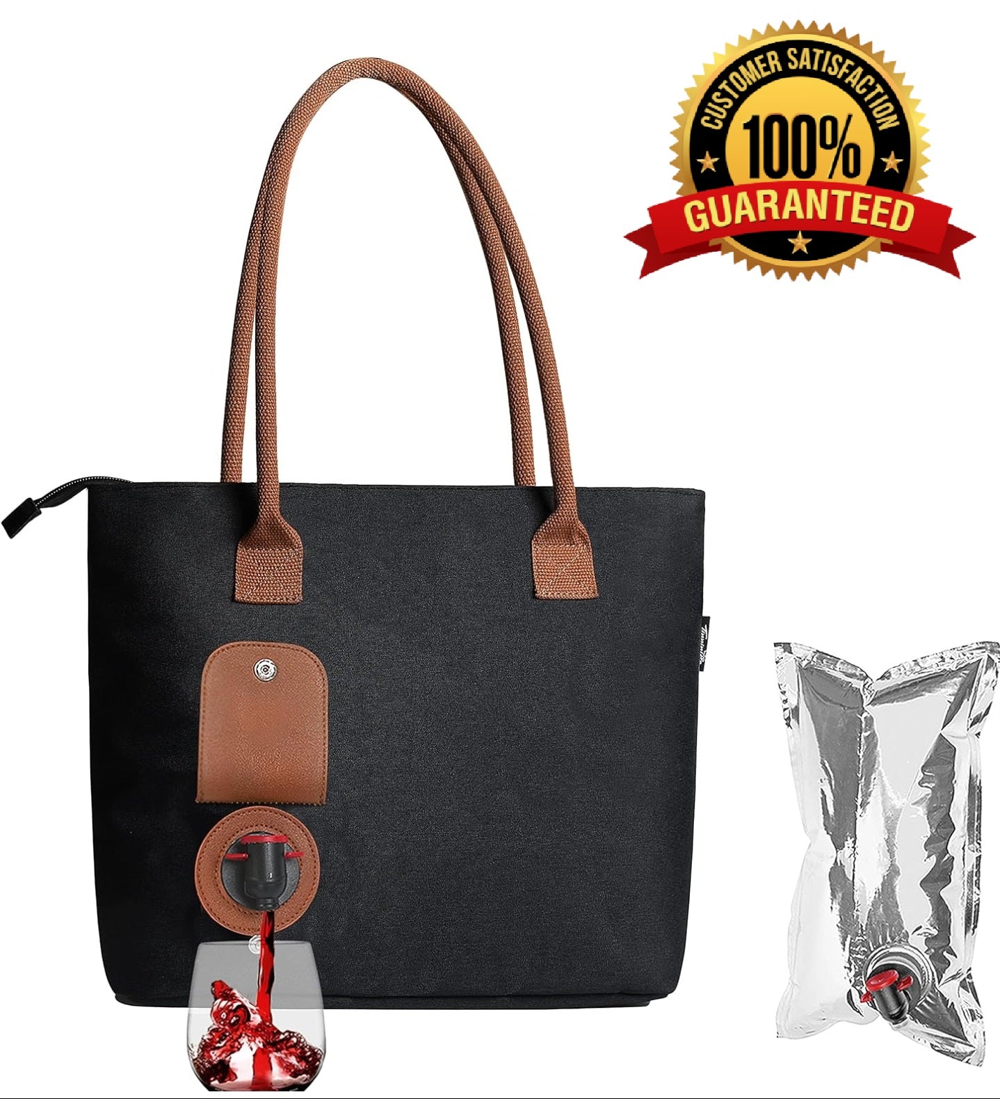 SneakySip™ Wine Dispenser Tote Bag