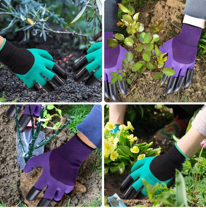 Universal Gardening Gloves with Digging Claws