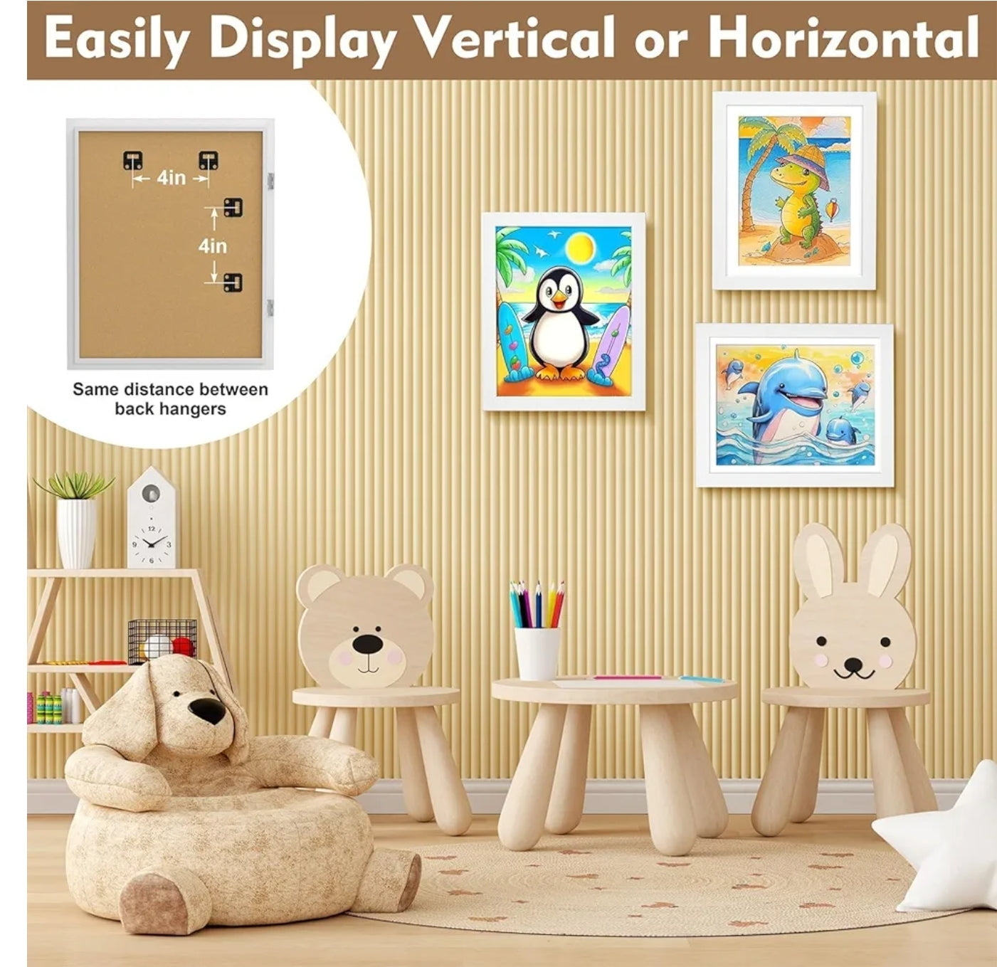 Kids Art Display Magnet Frame